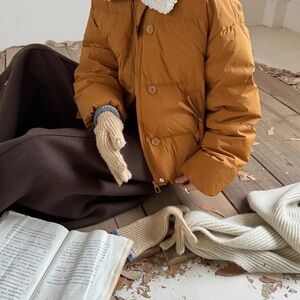 Women’s Down Cropped Puffer Jacket – Warm & Cozy – Pre-Owned